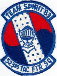 523d Tactical Fighter Squadron Exercise TEAM SPIRIT 1983
