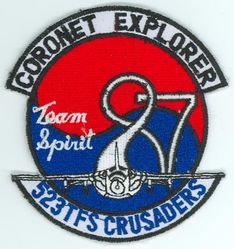 523d Tactical Fighter Squadron Exercise CORONET EXPLORER 1987
