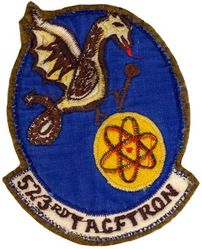 523d Tactical Fighter Squadron
Korean made for 1965 deployment to Kunsan AB.
