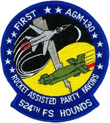 524th Fighter Squadron AGM-130
