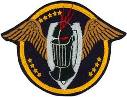 Marine Night Fighter Squadron 544 (VMF (N)-544)
VMF(N)-544
1944 2d Issue
F6F-3N; F6F-5N  Hellcat
US embroidered on wool
