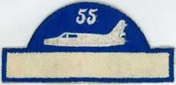 55th Tactical Fighter Squadron F-100 Name Tag

