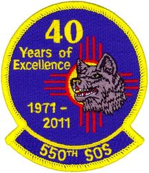 550th Special Operations Squadron 40th Anniversary
