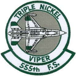 555th Fighter Squadron F-16
