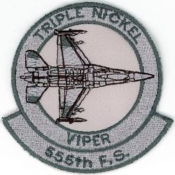 555th Fighter Squadron F-16
