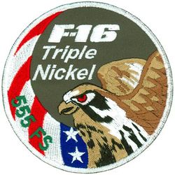 555th Fighter Squadron F-16 Swirl
