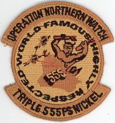 555th Expeditionary Fighter Squadron Operation NORTHERN WATCH 2001
Keywords: desert