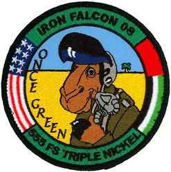 555th Expeditionary Fighter Squadron Exercise IRON FALCON 2008
