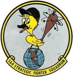 560th Strategic-Fighter Squadron 
