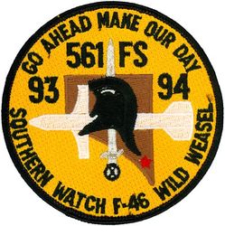 561st Fighter Squadron Operation SOUTHERN WATCH 1993-1994 FAKE
FAKE/FANTASY
