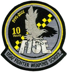 USAF Weapons School F-15E Division 10th Anniversary
