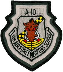 USAF Fighter Weapons School A-10 Division
