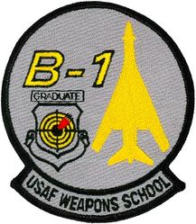 USAF Weapons School B-1 Division Graduate (57th Wing Detachment 4)
