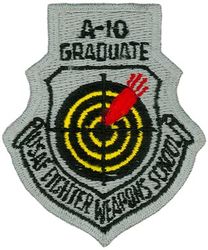 USAF Fighter Weapons School A-10 Graduate
