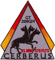 576th Flight Test Squadron (ICBM-Minuteman) GLORY TRIP 209GM
GT-209GM was the launch of a Minuteman III ICBM on 19 Jul 2013.
