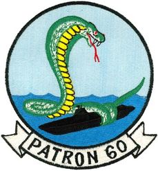 Patrol Squadron 60 (VP-60) 
VP-60 "Cobras"
1971-1994
Established as VP-60 on 1 Novr 1970-1 Sep 1994.
Lockheed SP-2H Neptune
Lockheed P-3A/B Orion

