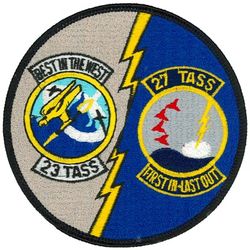 602d Tactical Air Control Wing Gaggle
Gaggle: 23d Tactical Air Support Squadron; 27th Tactical Air Support Squadron 

