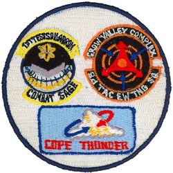6200th Tactical Fighter Training Group Gaggle
Gaggle: 1st Test Squadron, 3d Tactical Electronic Warfare Training Squadron, & 6200th Tactical Fighter Training Squadron.
