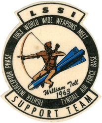 United States Air Force Air-to-Air Weapons Meet William Tell 1963 Lockheed Support Systems Incorporated Support Team
