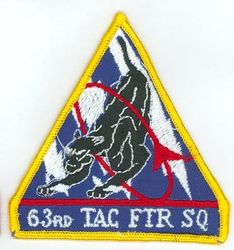 63d Tactical Fighter Squadron 
