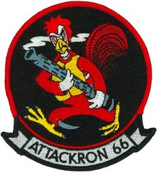 Attack Squadron 66 (VA-66) 
VA-66 "Waldos"
1980's-1986
Vought A-7E Corsair II
