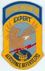 Aerospace Defense Command Expert Weapons Instructor
