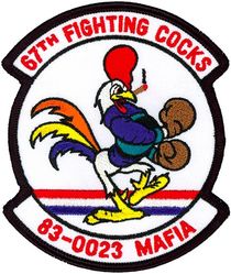67th Fighter Squadron F-15C 83-0023
Japanese made by Tiger Embroidery
