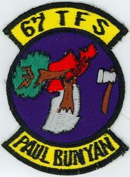 67th Tactical Fighter Squadron Operation PAUL BUNYAN
