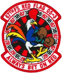 67th Fighter Squadron Exercise RED FLAG 2005-03
