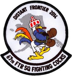 67th Expeditionary Fighter Squadron Exercise DISTANT FRONTIER 2014
