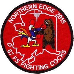 67th Expeditionary Fighter Squadron Exercise NORTHERN EDGE 2015
