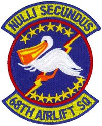68th Airlift Squadron
Translation: NULLI SECUNDUS - "Second to None"
