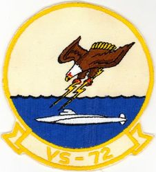Air Anti-Submarine Squadron 72 (VS-72) 
Air Anti-Submarine Squadron 72 (VS-72)  
Established as Air Anti-Submarine Squadron SEVENTY TWO (VS-72) on 1 Jul 1970. Disestablished on 1 Jun 1976.

Grumman S-2E Tracker, 1970-1976

