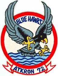 Attack Squadron 72 (VA-72)
VA-72 "Blue Hawks"
1966-1967
Douglas A4D-5 (A-4E) Skyhawk 
