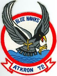 Attack Squadron 72 (VA-72)
VA-72 "Blue Hawks"
1970's
LTV A-7B; A-7E Corsair II

