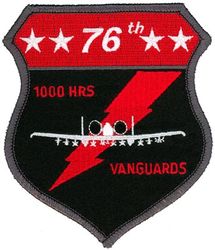 76th Fighter Squadron A-10 1000 Flight Hours
