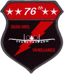 76th Fighter Squadron A-10 3000 Flight Hours
