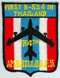 764th Bombardment Squadron, Heavy Morale
In 1966, the squadron deployed personnel to forward bases in the Western Pacific AND engaged in combat missions over Indochina as part of Operation Arc Light. 
