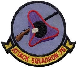 Attack Squadron 76 (VA-76)
VA-76 "Spirits"
1966-1969
Douglas A4D-2N (A-4C) Skyhawk
