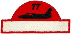 77th Tactical Fighter Squadron Name Tag
