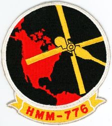 Marine Medium Helicopter Squadron 776 (HMM-776)
HMM-776
1962-1972
Sikorsky UH-34D Seahorse 
