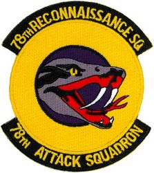 78th Reconnaissance Squadron and 78th Attack Squadron 
