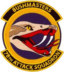 78th Attack Squadron 
