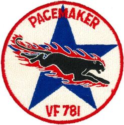 Fighter Squadron 781 (VF-781)
VF-781 "The Pacemakers"
1950-1953
Vought F4U Corsair
Grumman F9F-2; F9F-5 Panther
