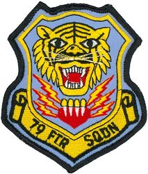 79th Fighter Squadron 
Most likely never used by unit.
