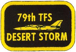 79th Tactical Fighter Squadron Operation DESERT STORM 1991
