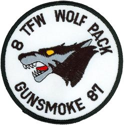 8th Tactical Fighter Wing Gunsmoke 1987
Real ones Korean hand made.
