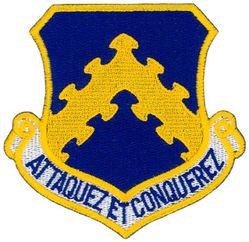 8th Fighter Wing
Translation: ATTAQUEZ ET CONQUEREZ = Attack and Conquer
