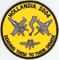 80th Fighter Squadron Exercise HOLLANDIA 2004
