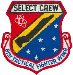81st Tactical Fighter Wing F-4 Select Crew
